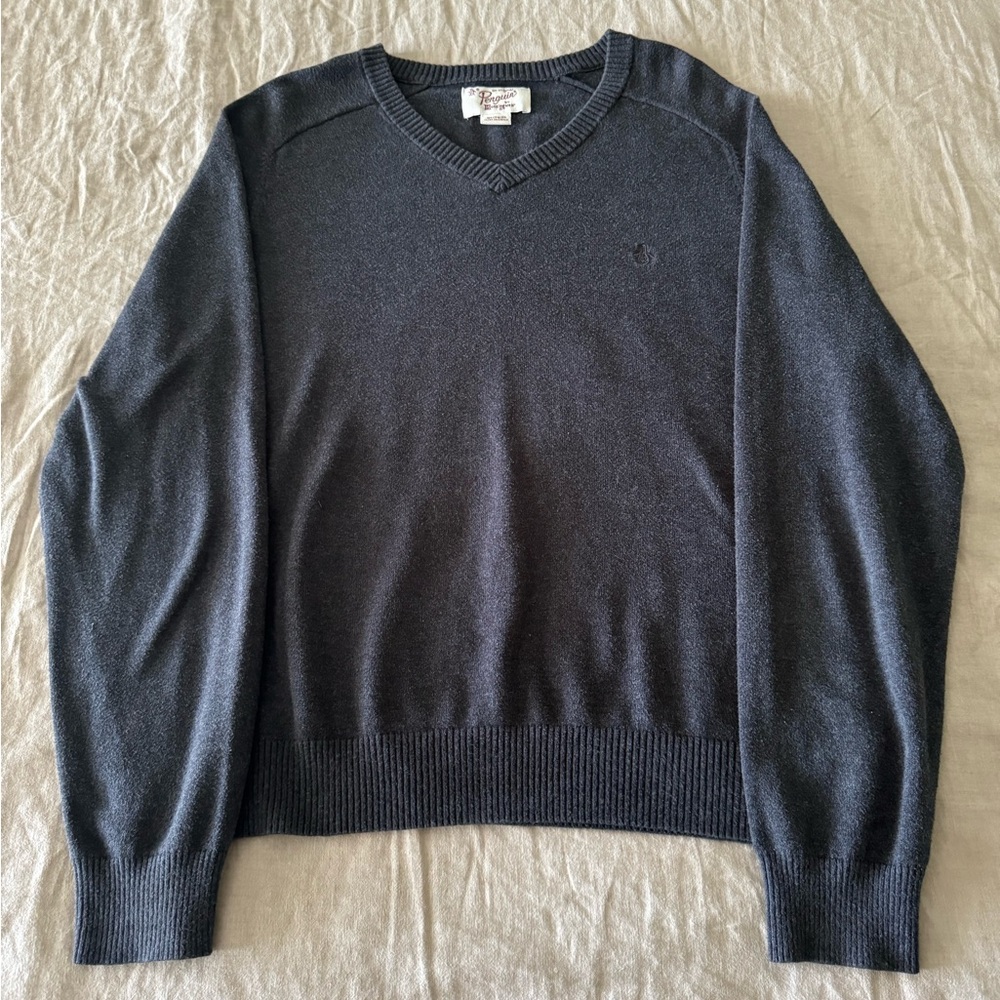 Penguin V Neck Sweater